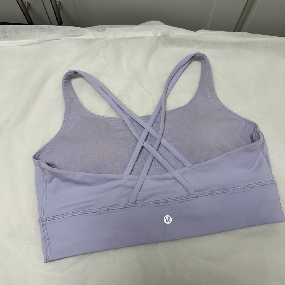 lululemon athletica Lavender Crisscross Back Sports Bra